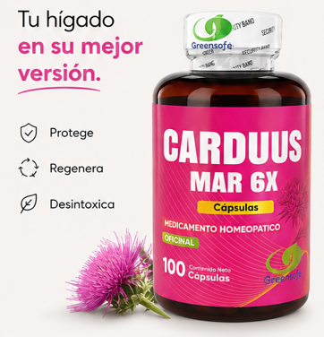 CARDO MARIANO - Apoya tu hígado y siéntete más ligero cada día